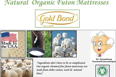Natural & Chemical Free Organic Futon Mattresses