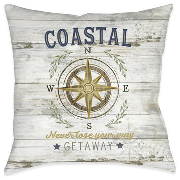 Coastal Getaway Indoor Pillow, 18"x18"