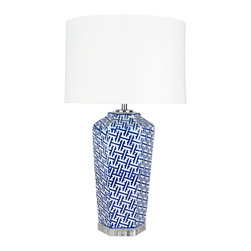 Surya Briarcrest Crystal Finial Portable Lamp - Window Treatment Accessories