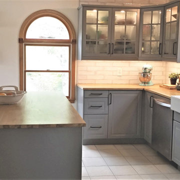 Farmhouse Kitchen at the Lake | Before & After