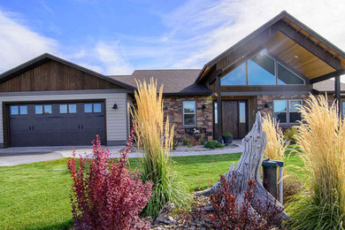 Example of a mountain style exterior home design in Other