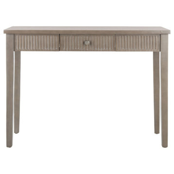 Leanne Console With Storage Drawer Gray