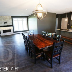 Reclaimed Wood (Rectangular) Pedestal Tables - Dining Tables