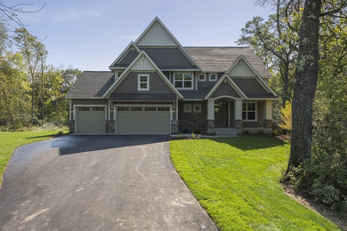 Inspiration for a timeless exterior home remodel in Minneapolis