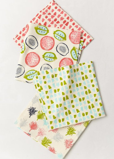 Contemporary Napkins by Anthropologie
