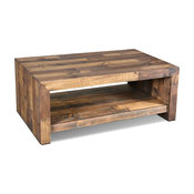 Fulton Rustic Solid Wood Coffee Table