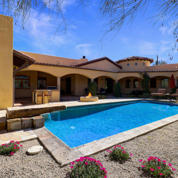 Cave Creek AZ Custom Home & Horse property nestled on 12.5 acres