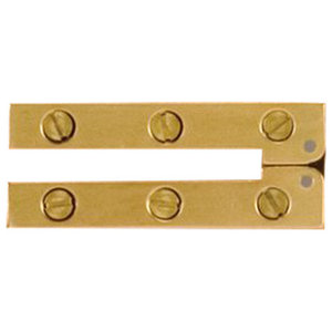 2/" National MFG Vintage Metal Door//Box Hinge Co