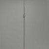14"x14"x71.5" Brushed Steel Metal LED Torchiere