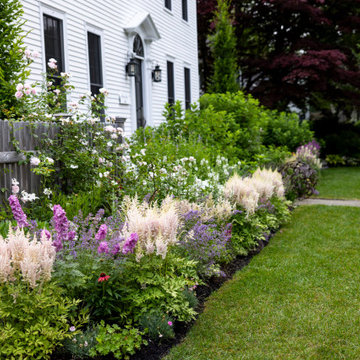 Creating a private front yard for a historic home