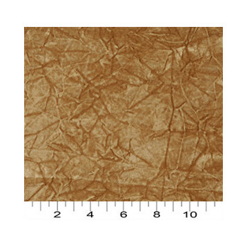 Camel Brown Classic Crushed Velvet Upholstery Fabric By The Yard