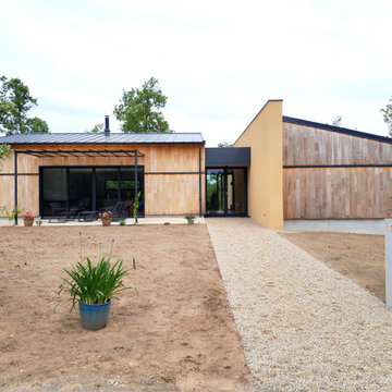 Maison bioclimatique / bois et matériaux renouvelables