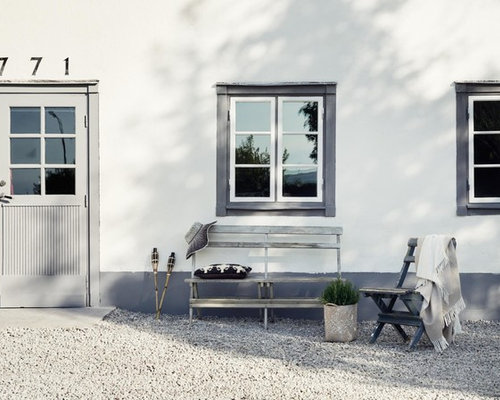 Foton och inspiration till uteplatser i sverige, med utekrukor