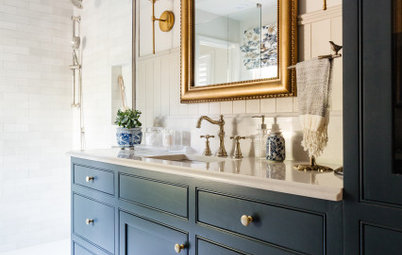 Bathroom of the Week: Cottage Style With a Touch of Elegance
