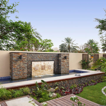 Arabian Ranches villa landscape project