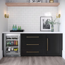 Coffee, beverage and bar areas