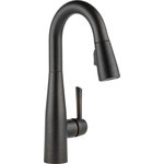 Delta - Delta Essa Single Handle Pull-Down Bar/Prep Faucet, Venetian Bronze, 9913-RB-DST - Delta MagnaTite Docking uses a powerful integrated magnet to pull your faucet spray wand precisely into place and hold it there so it stays docked when not in use. Delta faucets with DIAMOND Seal Technology perform like new for life with a patented design which reduces leak points, is less hassle to install and lasts twice as long as the industry standard*. Kitchen faucets with Touch-Clean  Spray Holes  allow you to easily wipe away calcium and lime build-up with the touch of a finger. You can install with confidence, knowing that Delta faucets are backed by our Lifetime Limited Warranty.  *Industry standard is based on ASME A112.18.1 of 500,000 cycles.