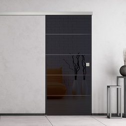 Smoked Sliding Glass Doors - Interior Doors