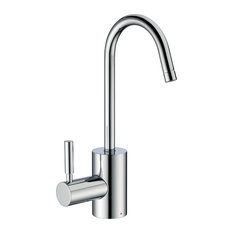 Whitehaus WHFH-H1010-C Polished Chrome Instant Hot Water Faucet with Self Closin