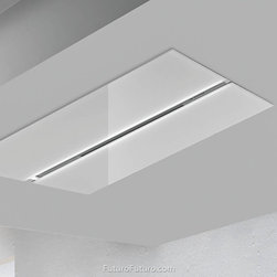 36&Prime; Savona White Ceiling Range Hood - Range Hoods And Vents