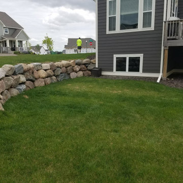 Boulder Retaining Walls