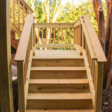 Pressure Treated Wood Deck Resurface in Duluth, GA