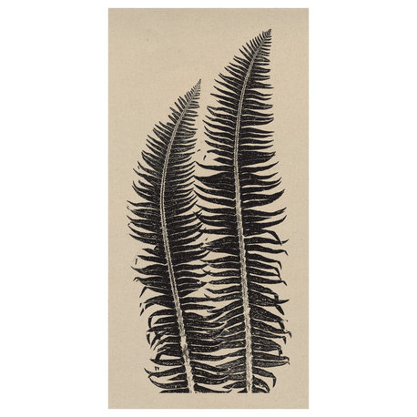 Gray Ferns Fine Art Print, 40"x20"