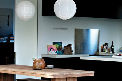 Design ideas for a contemporary dining room in Newcastle - Maitland.