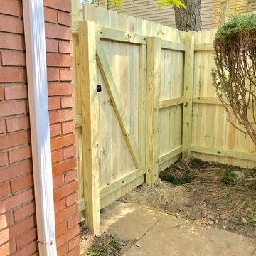 Wood Privacy Fence - Backyard Enclosure - Parma Heights - Wiler Fence Company