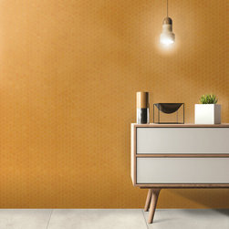 Beton Still Yellow Corn Hex Mosaic - Mosaic Tiles