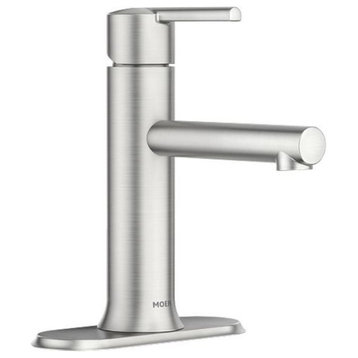 Moen 84770 Arlys 1.2 GPM 1 Hole Bathroom Faucet - Spot Resistant Brushed Nickel