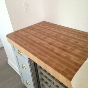 Hard Maple Butcher Block by DeVos Custom Woodworking