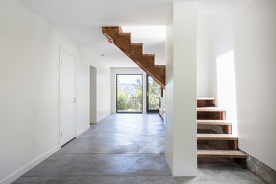 Staircase - industrial staircase idea in San Francisco