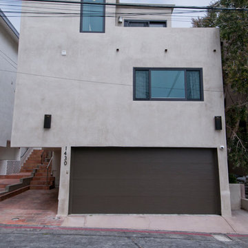 Sleek Hermosa Beach Exterior Renovation