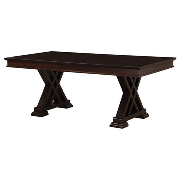 ACME Katrien Extendable Dining Table in Espresso