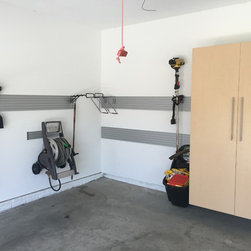 Hard Rock Maple Cabinets - Garage And Tool Storage