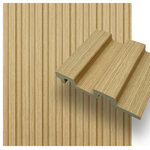 CONCORD WALLCOVERINGS - Waterproof Slat Panel, Pine, Sample - SAMPLE: For display purposes only.                                                                                                                                                                                                                                                                                                                                                                                  Concord Panels Design: Our wall panels offer countless possibilities to creatively design your interior and to set natural accents. In our assortment you will find a variety of wall panels, which are available in a range of wood grain finishes.                                                                                                                                                                                                                                                                                                                                                                                                      Aqua Resist System: Thanks to the advanced Aqua Resist technology, the Concord Panels are 100% waterproof. You can use the slats in bathrooms, spas and other rooms with increased humidity, as they do not harbor any mildew, bacteria or termite.                                                                                                                                                                                                                                                                                                                                                                                        Materials: Panels made from recyclable polystyrene PVC. The beautiful design of our products goes hand in hand with care for the environment.                                                                                                                                                   Easy to install: The installation of the panels is an easy and simple process. Trim the panels to the required size and use any adhesive suitable for wooden wall panels. The panels can also be nailed or screwed to the walls.