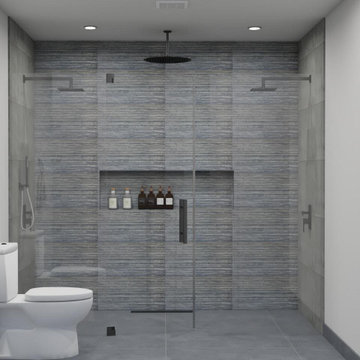 Bathroom Remodel - Tub to Walk-in Shower