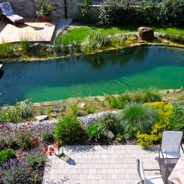Schwimmteiche, Naturteiche, Bachläufe, Wasserspiele