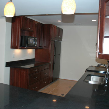 Basement Remodel that Adds a Second Kitchen Area