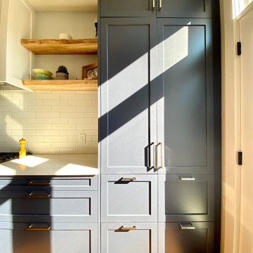 East York Semi 3rd Floor Addition - Kitchen