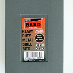 TTP HARD Metric drill kit. 25 piece drill set. 1mm-13mmx0.5mm cobalt drill set - Power Tools