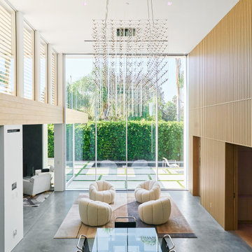 Roller shades for the tallest sliding doors in CA