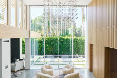 Example of a living room design in Los Angeles