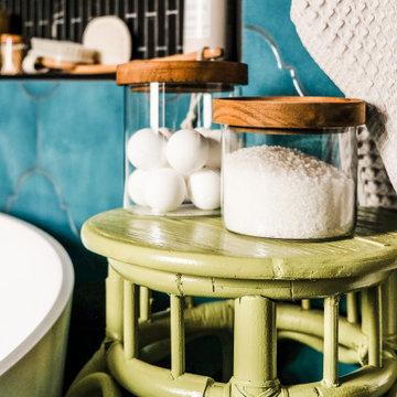 Boho Glam Bathroom