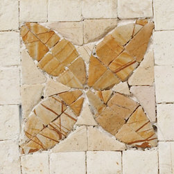 Veined Beige and White - Tile
