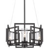 Marco 4 Light Pendant With Clear Glass Shade