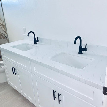 Blend In With The Surrounding Materials, Bathroom Makeover in Costa Mesa, CA