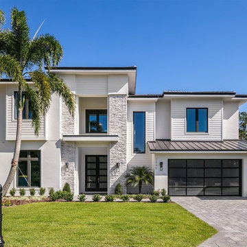 Transitional custom home in Winter Park Florida