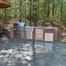 outdoor kitchen